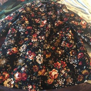 Simply Be Joe Browns Velvet Rose Floral Jacket